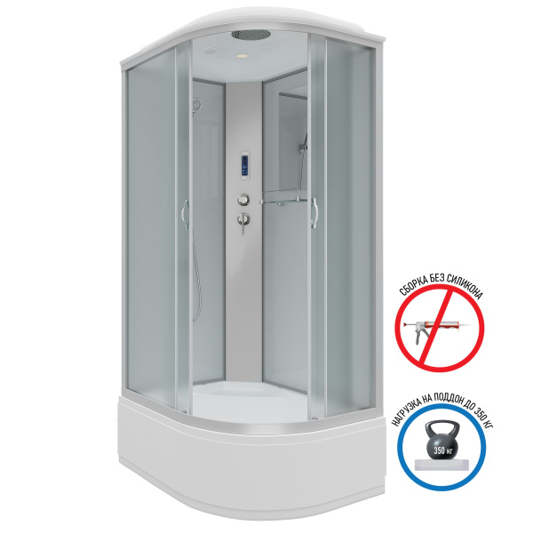 Душевая кабина Niagara Classic NG-2310-14LP (1200х800х2150)